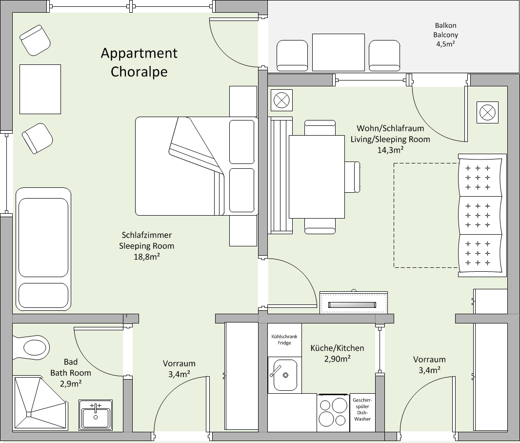 Neuhaushof Appartement 3